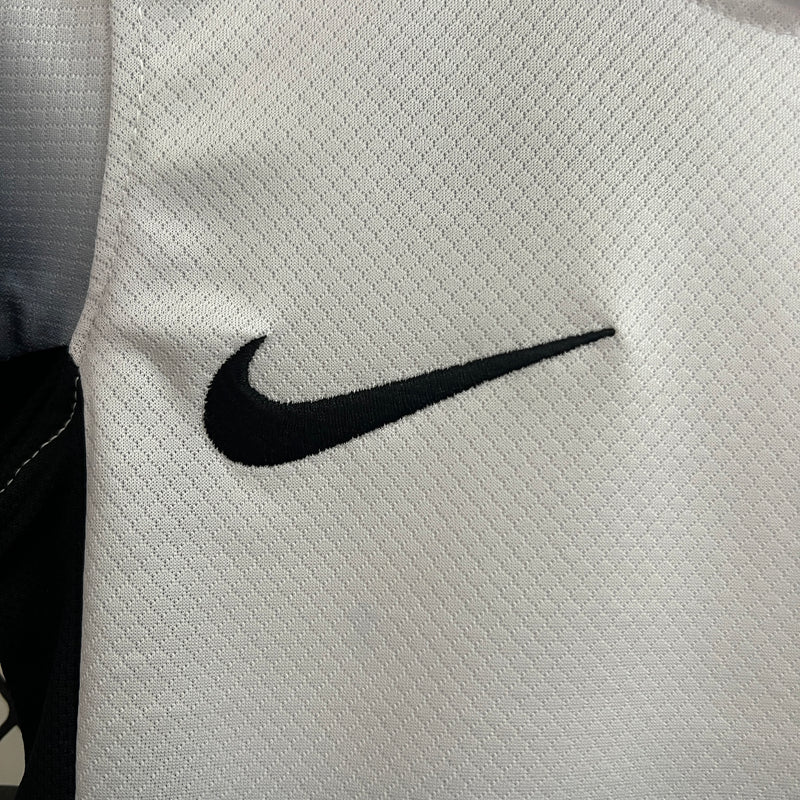 Camisa Nike Infantil Corinthians I 2024/25 Torcedor