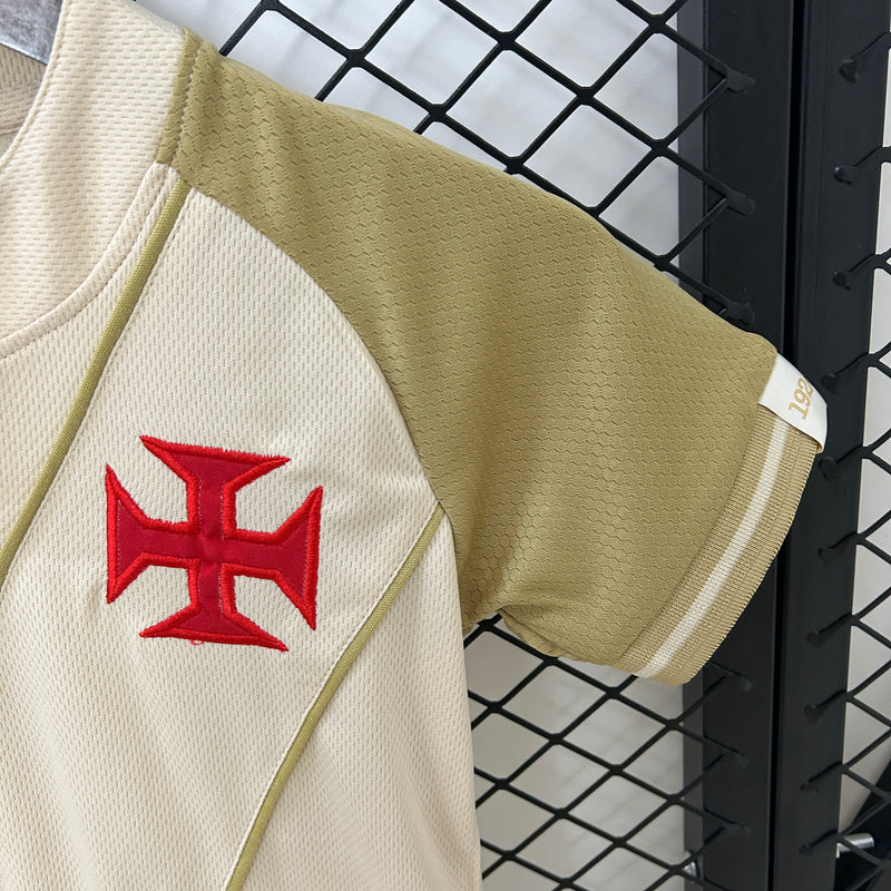 Camisa Kappa Vasco III 2024 Infantil