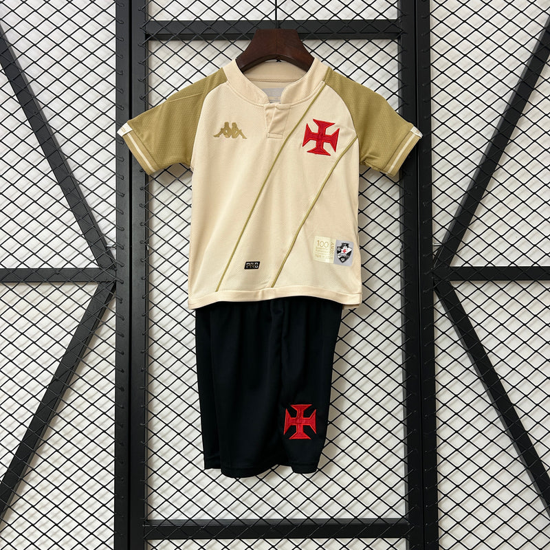 Camisa Kappa Vasco III 2024 Infantil