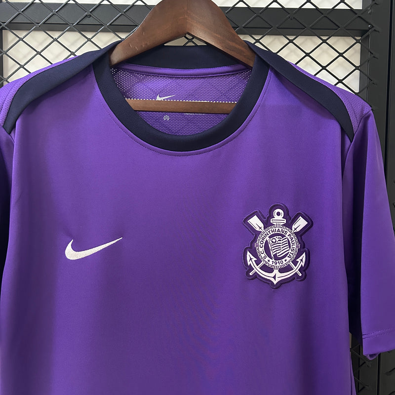 Camisa Nike Corinthians Treino 2025 Masculina